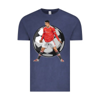Vintage Denim cr7 soccer fan Vintage Tee - lanVoArt