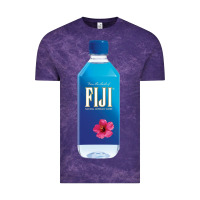 Cloud Purple aesthetic fiji water Vintage Tee - lanVoArt