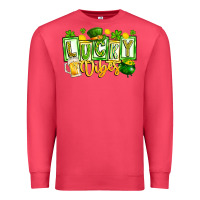 Cardinal Lucky Vibes Premium Sweatshirt - CowhideDigitalArt