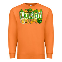 Carrot Lucky Vibes Premium Sweatshirt - CowhideDigitalArt