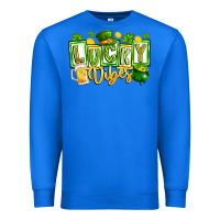 True Royal Lucky Vibes Premium Sweatshirt - CowhideDigitalArt