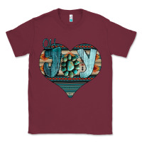 Burgundy Oh Joy Love Classic Tee - Bettercallsaul