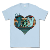 Dusty Blue Oh Joy Love Classic Tee - Bettercallsaul