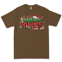 Cacao Registered Nurse Christmas Premium Tee - MaliasSmallBusiness