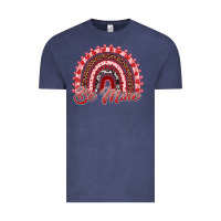 Vintage Denim be mine valentines day rainbow Vintage Tee - RanaPortraitStore