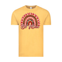 Vintage Mustard be mine valentines day rainbow Vintage Tee - RanaPortraitStore
