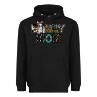 Black bunny mom Heavyweight Hoodie - CowhideDigitalArt