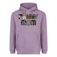 Lavender bunny mom Heavyweight Hoodie - CowhideDigitalArt