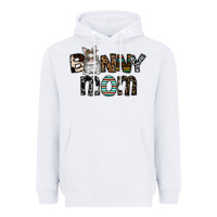 White bunny mom Heavyweight Hoodie - CowhideDigitalArt
