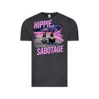 Vintage Black hippie sabotage aesthetic style photo with text Vintage Tee - lanVoArt