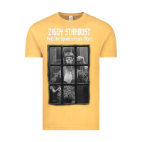 Vintage Mustard great⭐ david⭐bowie ⭐1 Vintage Tee - lanVoArt
