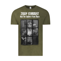 Vintage Olive great⭐ david⭐bowie ⭐1 Vintage Tee - lanVoArt