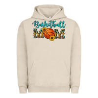 Pigment French Oak western leopard camouflage sunflowers glitter mom basketball Urban Hoodie - Artiststas