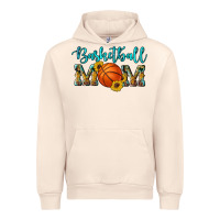 Sandshell western leopard camouflage sunflowers glitter mom basketball Urban Hoodie - Artiststas