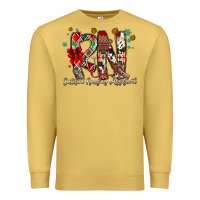 Antique Gold RN Licensed Practical Nurse Premium Sweatshirt - CowhideDigitalArt