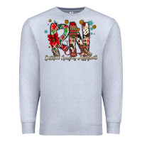 Heather Grey RN Licensed Practical Nurse Premium Sweatshirt - CowhideDigitalArt
