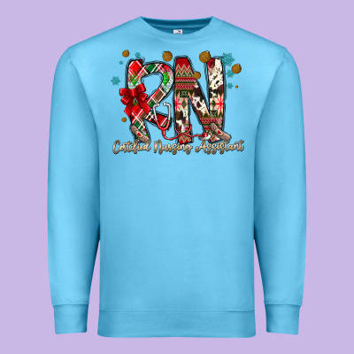 Rn Licensed Practical Nurse Premium Sweatshirt Designed By Cowhidedigitalart