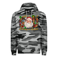 Slate Camo with god all things are possible with santa claus bbs Premium Hoodie - BundleAndBundleShop