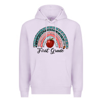 Lilac first grade rainbow Premium Hoodie - RanaPortraitStore