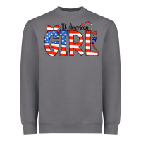 Storm All American Girl Bandana Heavyweight Sweatshirt - CowCowDesign