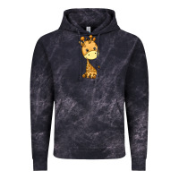 Cloud Black giraffe Vintage Hoodie - texasbilliewilder
