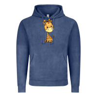 Vintage Denim giraffe Vintage Hoodie - texasbilliewilder