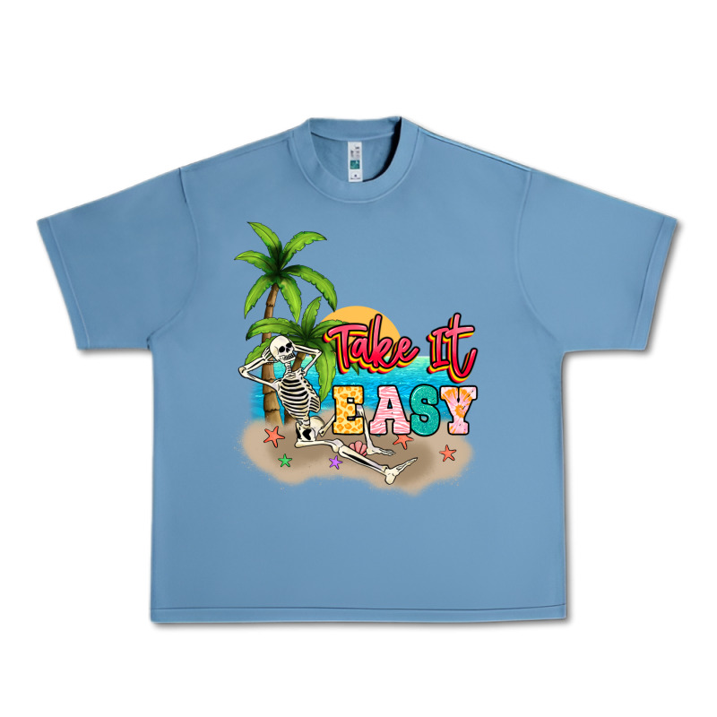Take It Easy Urban Heavy Tee by NancyCooperArtShop | Teevron