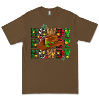 Cacao Howdy Howdy Howdy christmas Premium Tee - MaliasSmallBusiness