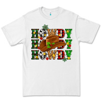 White Howdy Howdy Howdy christmas Premium Tee - MaliasSmallBusiness