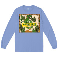Colony Blue motherhood is a walk in the park Long Sleeve Tee - TumblerDesignByShophia