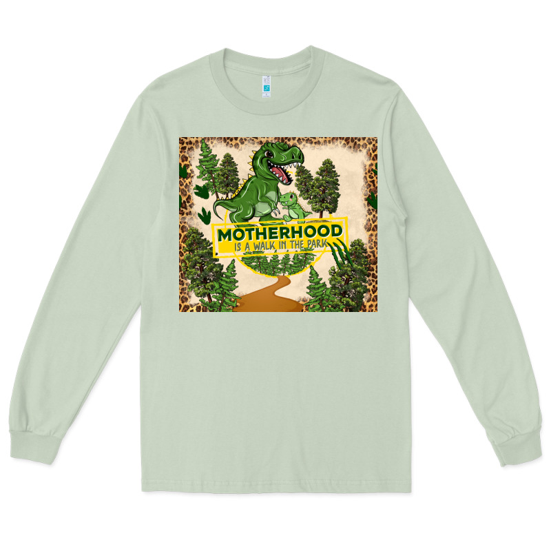 Motherhood Is A Walk In The Park Long Sleeve Tee by TumblerDesignByShophia | Teevron