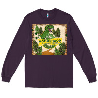 Plum motherhood is a walk in the park Long Sleeve Tee - TumblerDesignByShophia