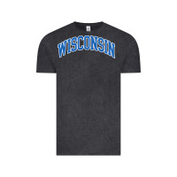 Vintage Black wisconsin blue Vintage Tee - lanVoArt