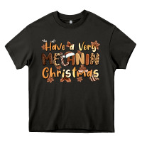 Asphalt have a very melanin christmas Heavy Core Tee - MaliasSmallBusiness