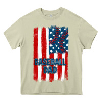 Mossy baseball dad american flag Heavy Core Tee - JahusDesignShop