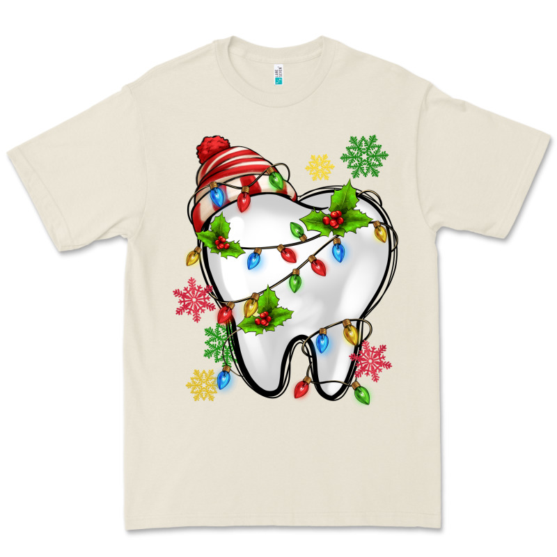 Christmas Teeth Dentist Premium Tee by MaliasSmallBusiness | Teevron