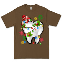 Cacao Christmas Teeth Dentist Premium Tee - MaliasSmallBusiness