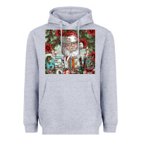 Heather Grey Believe Heavyweight Hoodie - CowhideDigitalArt
