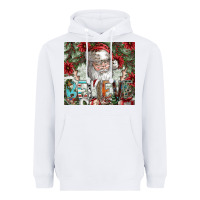 White Believe Heavyweight Hoodie - CowhideDigitalArt