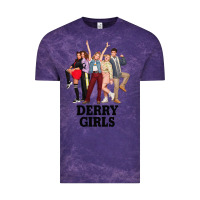 Cloud Purple Lover Gifts Derry Girls Gift For Movie Fans Vintage Tee - lanVoArt