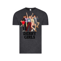 Vintage Black Lover Gifts Derry Girls Gift For Movie Fans Vintage Tee - lanVoArt