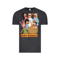 Vintage Black bobs family portrait Vintage Tee - lanVoArt