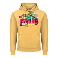 Vintage Mustard Nurse off duty Vintage Hoodie - NancyCooperArtShop