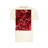Vintage Arctic red glitter party sequins Vintage Tee - lanVoArt