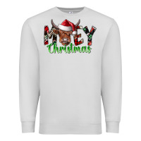 Dove Grey moey Christmas Premium Sweatshirt - CowhideDigitalArt
