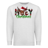 Oatmeal Heather moey Christmas Premium Sweatshirt - CowhideDigitalArt