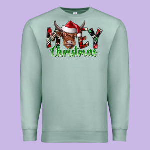 Moey Christmas Premium Sweatshirt Designed By Cowhidedigitalart