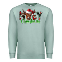 Seafoam moey Christmas Premium Sweatshirt - CowhideDigitalArt