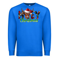 True Royal moey Christmas Premium Sweatshirt - CowhideDigitalArt