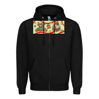 Black just a girl who loves christmas Zipper Hoodie - BundleAndBundleShop